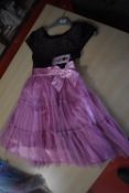 Jona Michelle Girl’s Pink Party Dress Size: 10 years