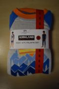 Kirkland Signature Child’s 4pc Pyjama Set Size: 6 years