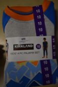 Kirkland Signature Child’s 4pc Pyjama Set Size: 10 years
