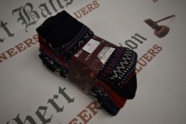 *Nordic Collection Boot Socks 4pk Size: 7-11