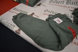 *Puma Light Green Joggers Size: M