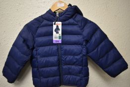32 Degrees Heat Child’s Blue Puffer Jacket Size: 5-6 years