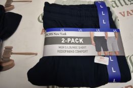 *Jachs Gent’s Lounge Shorts 2pk Size: L