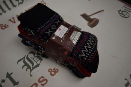 *Nordic Collection Boot Socks 4pk Size: 7-11