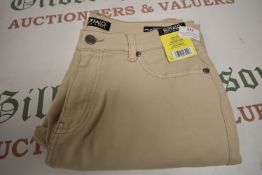 *David Bitton Lady’s Tan High Rise Cargo Trousers Size: 10