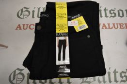 *David Bitton Lady’s Black High Rise Cargo Trousers Size: 10