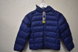 32 Degrees Heat Child’s Blue Puffer Jacket Size: 7-8 years