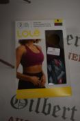 *Lole Sports Bra 2pk Size: S