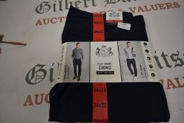 *English Laundry Gent’s Grey Flat Front Chinos Size: 34x30