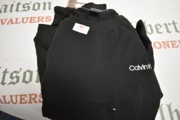 *Calvin Klein Gent’s Black Long Sleeve Jogger Set Size: M