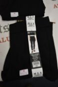 *Anne Klein Black Tummy Control Sliming Trousers Size: S