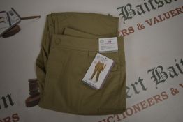 *Mondetta Beige Lined Cargo Trousers Size: 12