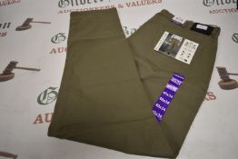 *English Laundry Gent’s Walnut Straight Fit Trousers Size: 40x34