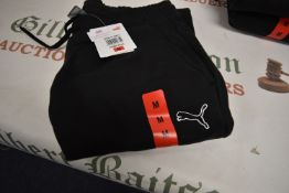 *Puma Black Joggers Size: M