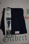 *Anne Klein Blue Tummy Control Sliming Trousers Size: S