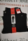 *Buffalo Lady’s Black Chino Cargo Trousers Size: 10