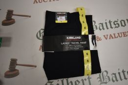 *Kirkland Lady’s Black Travel Trousers Size: 6