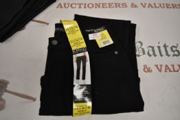 *David Bitton Lady’s Black High Rise Cargo Trousers Size: 10