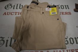 *David Bitton Lady’s Tan High Rise Cargo Trousers Size: 10