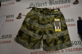 *Kirkland Green Swim Shorts Size: S