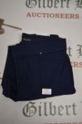 *Anne Klein Blue Tummy Control Sliming Trousers Size: L
