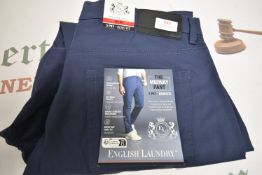 *English Laundry Gent’s Blue Trousers Size: 34x30