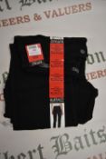 *Buffalo Lady’s Black Chino Cargo Trousers Size: 10