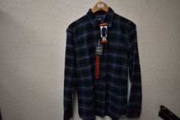 *Grayer’s Blue & Green Flannel Shirt Size: M