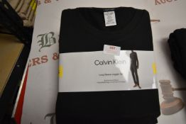 *Calvin Klein Gent’s Black Long Sleeve Jogger Set Size: S