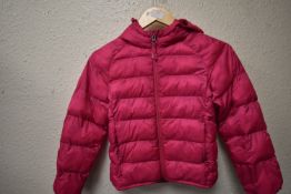32 Degrees Heat Child’s Pink Puffer Jacket Size: 7-8 years