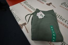 *Puma Light Green Joggers Size: XL