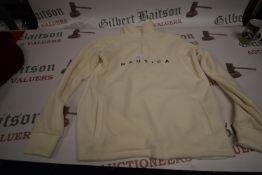 *Nautica Lady’s Beige Fleece ¼ Zip Top Size: S