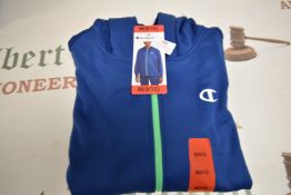 Champion Child’s Blue Hoodie Size: 9-10 years
