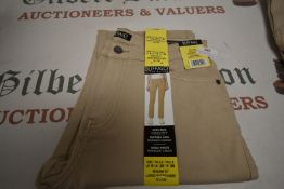 *David Bitton Lady’s Tan High Rise Cargo Trousers Size: 10