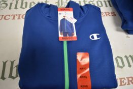 Champion Child’s Blue Hoodie Size: 9-10 years