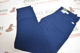 *Orvis Gent’s Blue Five Pocket Trousers Size: 36x32