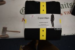*Calvin Klein Gent’s Black Long Sleeve Jogger Set Size: S