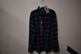 *Grayer’s Blue & Green Flannel Shirt Size: M