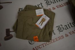 *Mondetta Beige Lined Cargo Trousers Size: 8