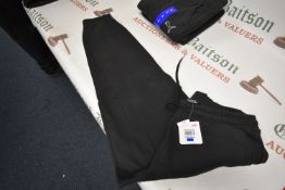 *Puma Black Joggers Size: L