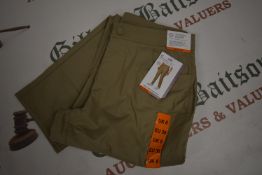 *Mondetta Beige Lined Cargo Trousers Size: 8