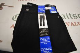 *David Bitton Lady’s Black High Rise Cargo Trousers Size: 14