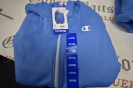 Champion Child’s Light Blue Hoodie Size: 11-12 years