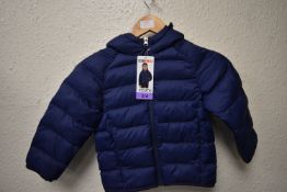 32 Degrees Heat Child’s Blue Puffer Jacket Size: 5-6 years