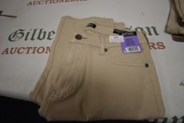*David Bitton Lady’s Tan High Rise Cargo Trousers Size: 8