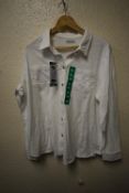 *32 Degrees Cool Lady’s White Shirt Size: XL