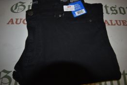 *David Bitton Lady’s Black High Rise Cargo Trousers Size: 14