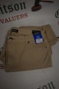 *Buffalo Lady’s Beige Chino Cargo Trousers Size: 14