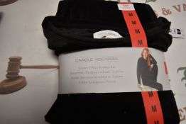 *Carole Hochman Lady’s Black 2pc Lounge Set Size: M