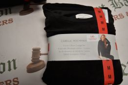 *Carole Hochman Lady’s Black 2pc Lounge Set Size: M